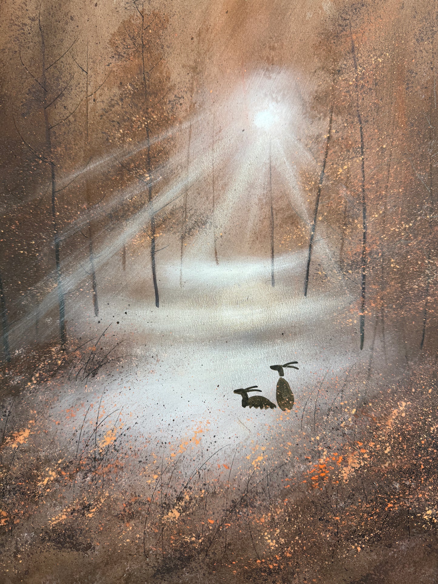 Light Rays Signed Quality Print by Stephen Allen )