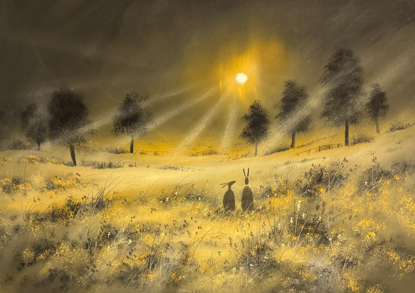Golden Light Fine Art Limited Edition Signed Print by Stephen Allen