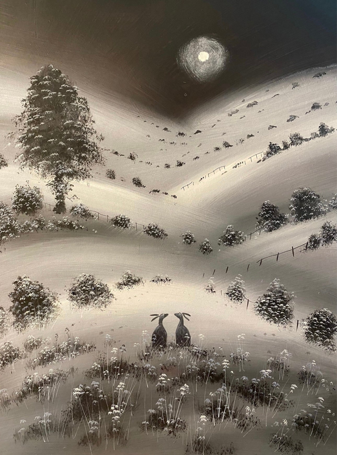 Moonshine Signed Quality Print by Stephen Allen