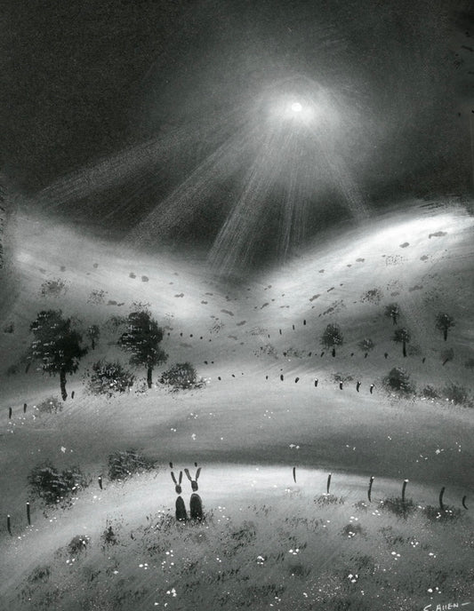 Over the Hills Fine  Art Limited Edition Print by Stephen Allen