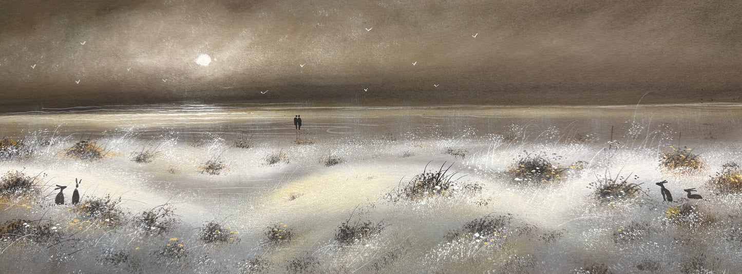 Brightness in the Night Original Painting by Stephen Allen