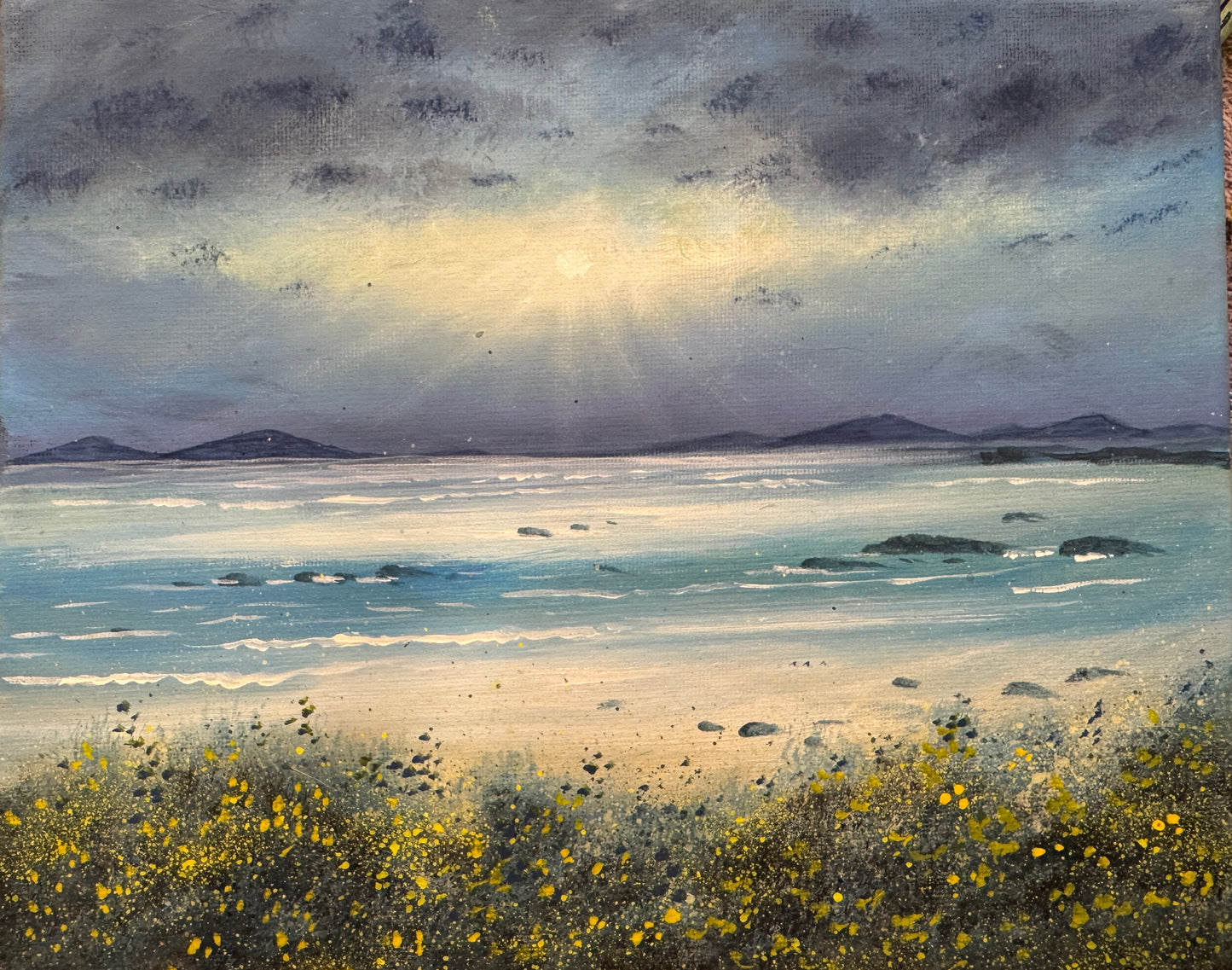 Late Evening Original painting by Stephen Allen.