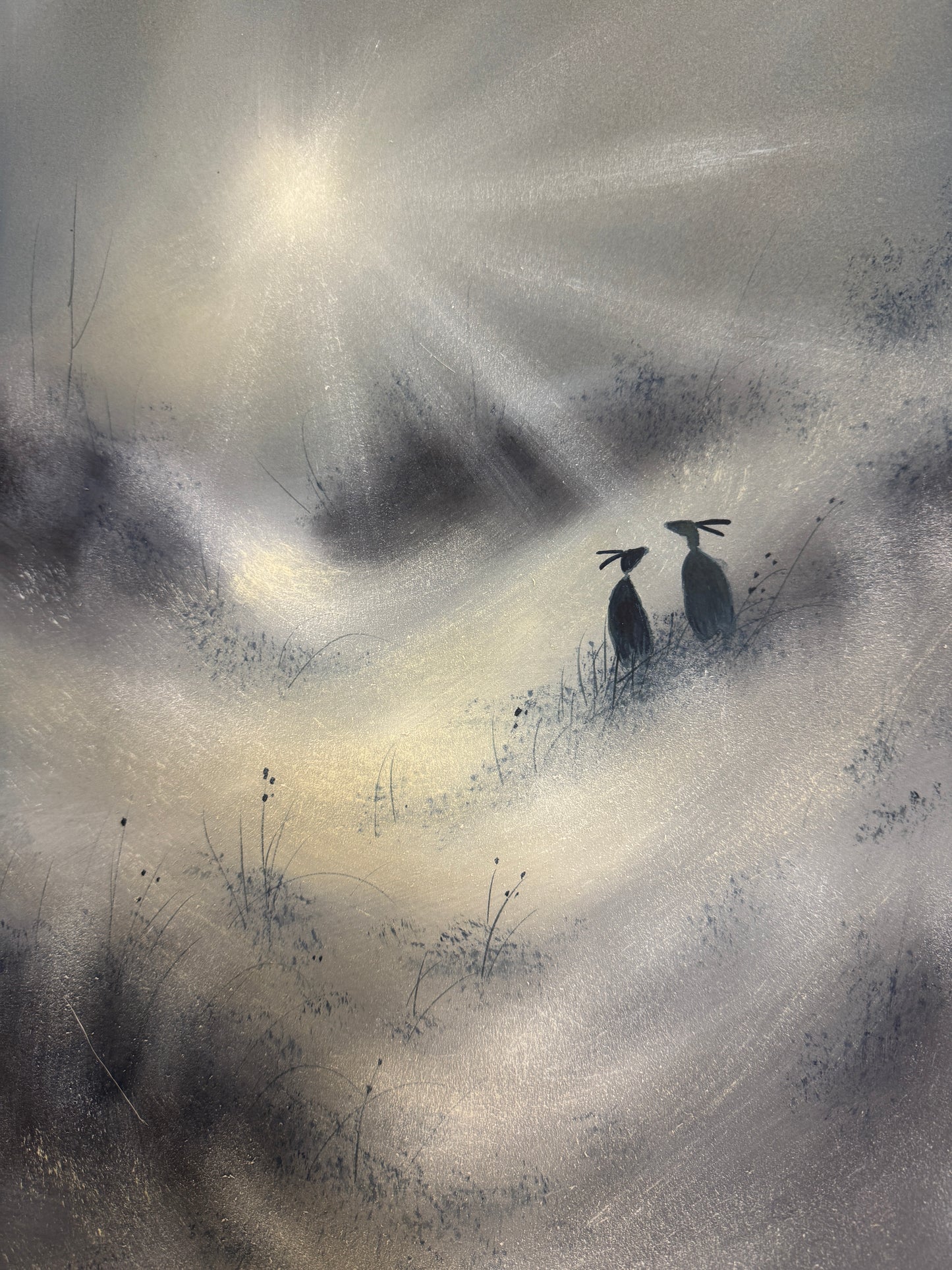White Light Original painting by Stephen Allen.