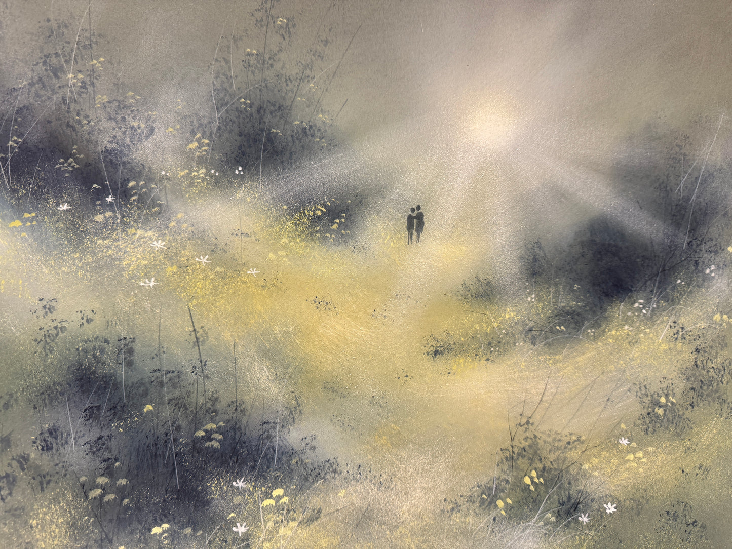 Shadows in the Night Original Painting by Stephen Allen