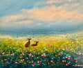 Summer Hillside Original Painting