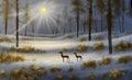 Woodland  Glow Original painting