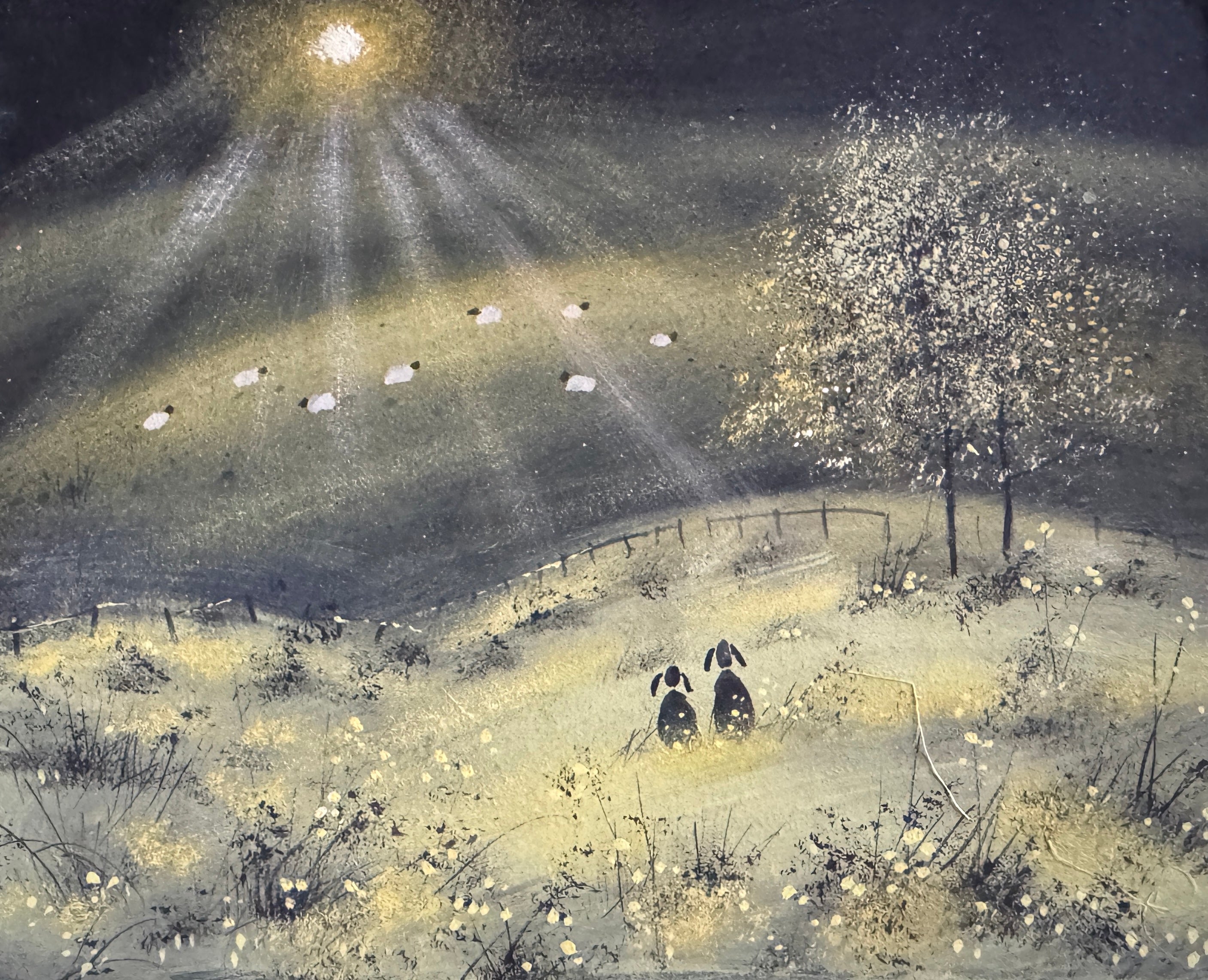 Little Angels Original painting