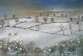 Winter Fields  original painting