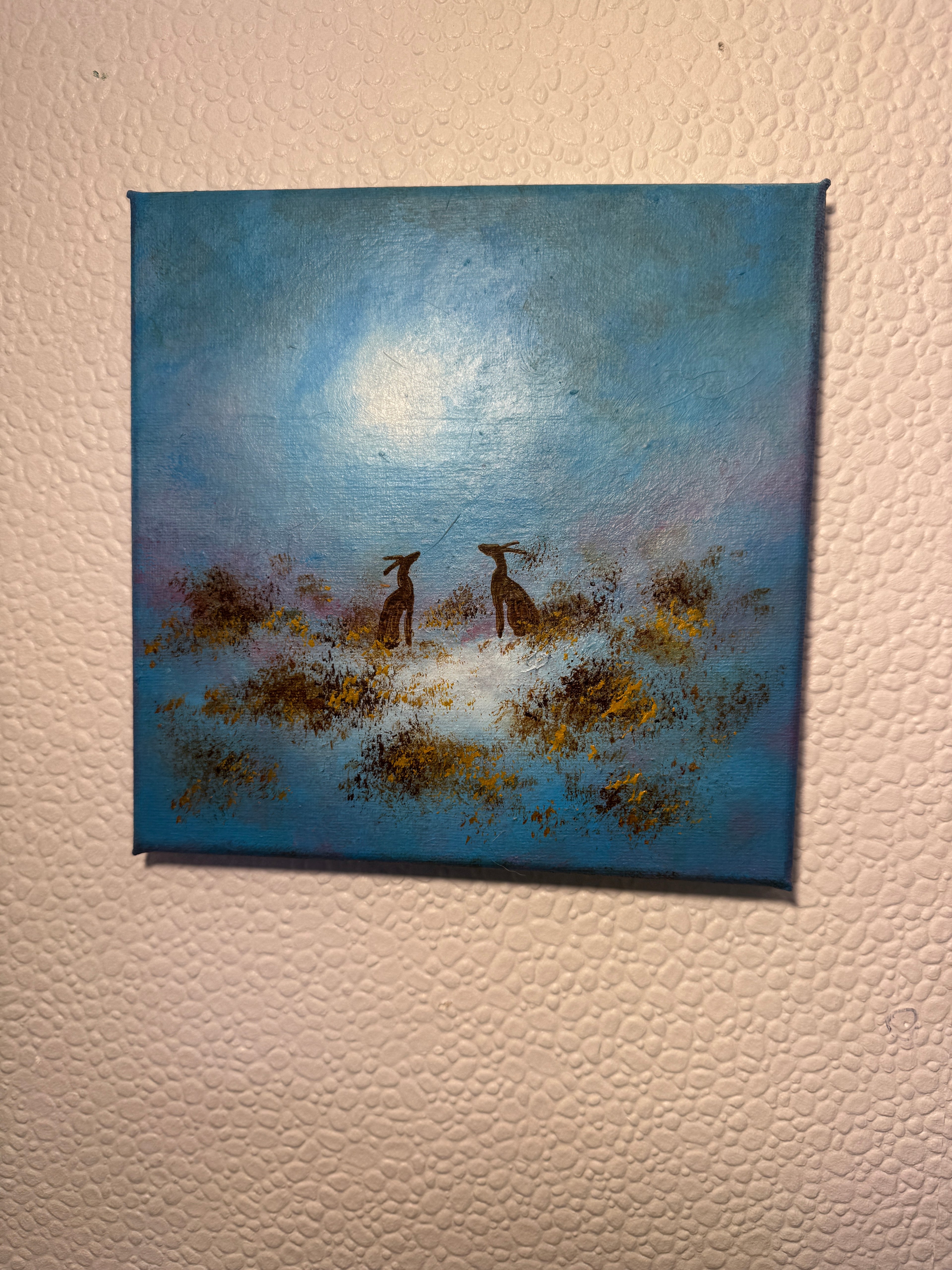 Moongazers Canvas Painting