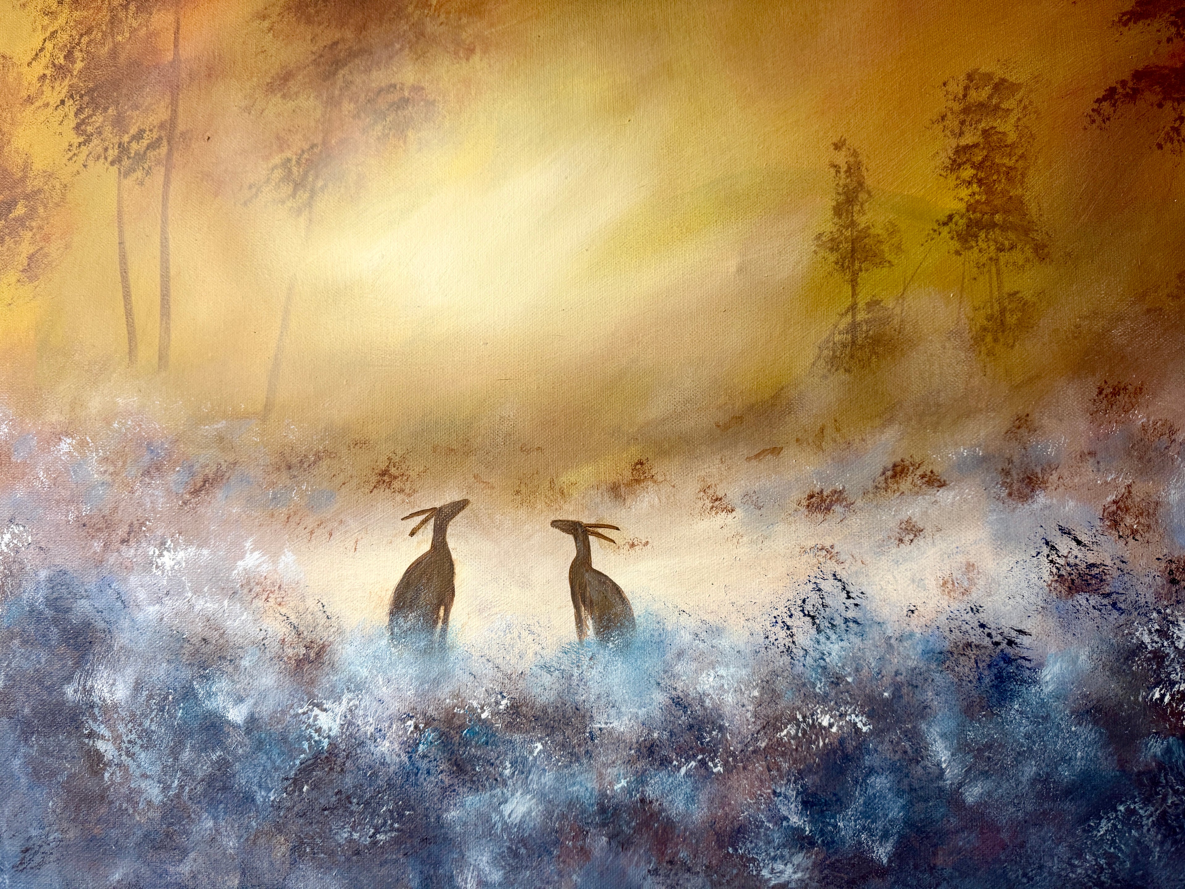 Golden  glow Art Limited Edition Signed Print by Stephen Allen.
