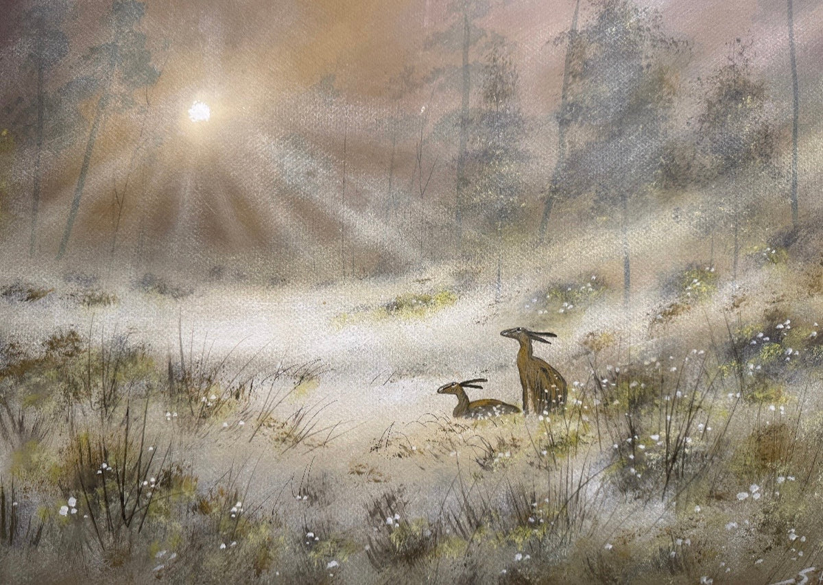 Silence is Golden Original Painting