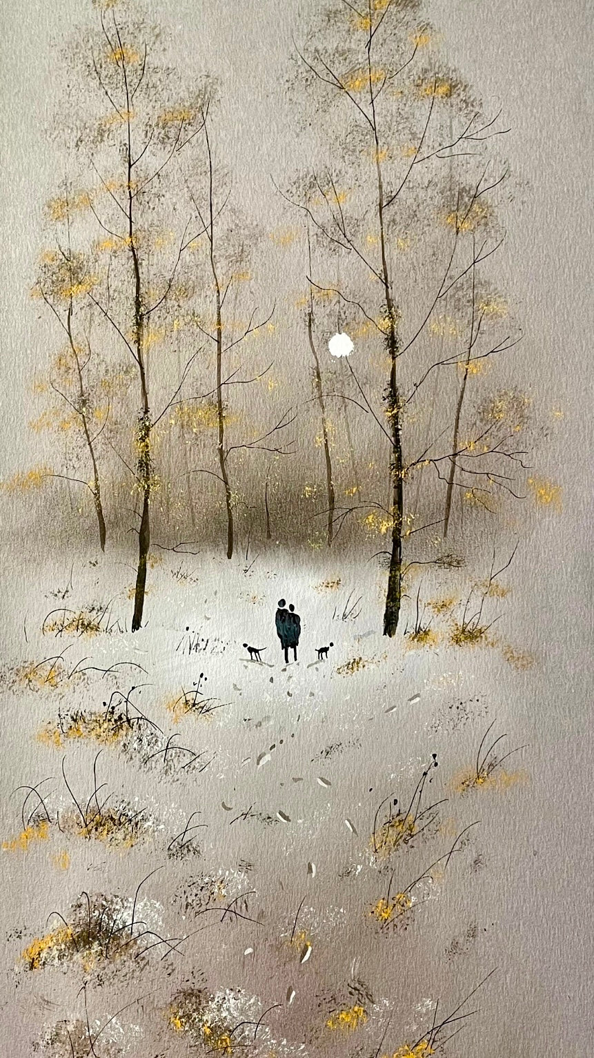 Sepia Trees Open edition Print