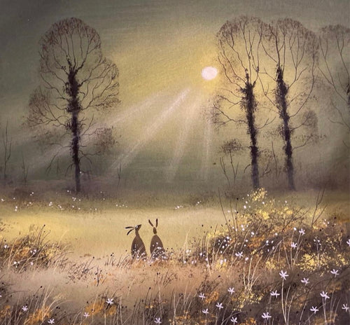 Autumn Hares Fine Art Limited Edition Print
