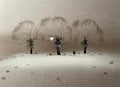 Moonlight Trees Open edition Print
