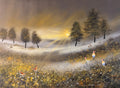 Shadows in the Glow original painting