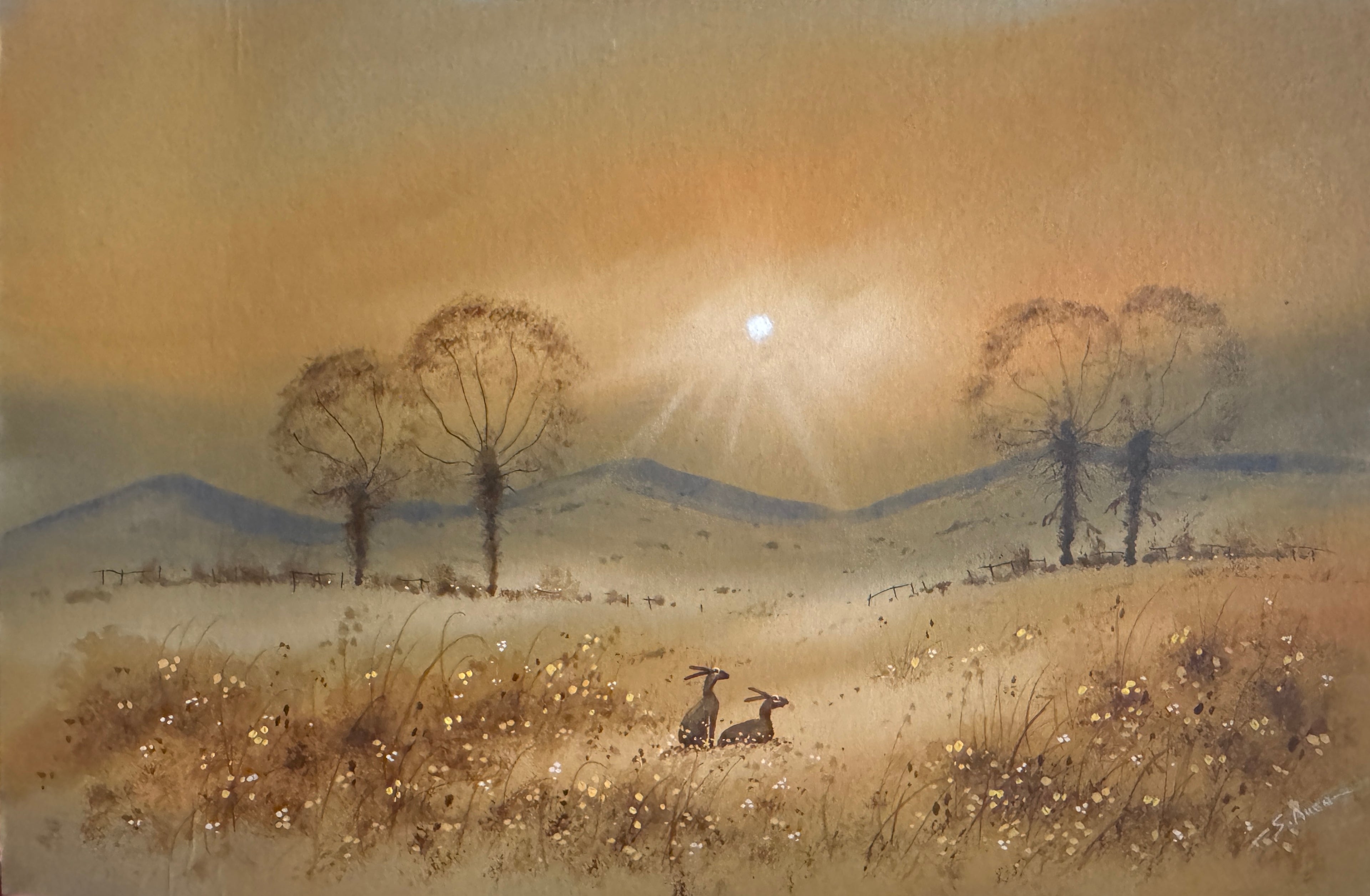 Morning Glow Original painting
