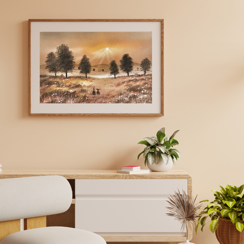 Amber Sunset Fine Art Limited Edition Print