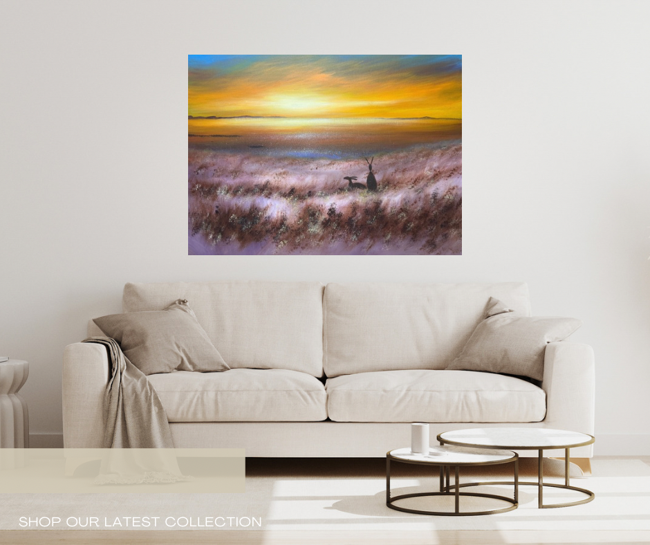 Moorland Sunset Fine Art Print Limited edition Print