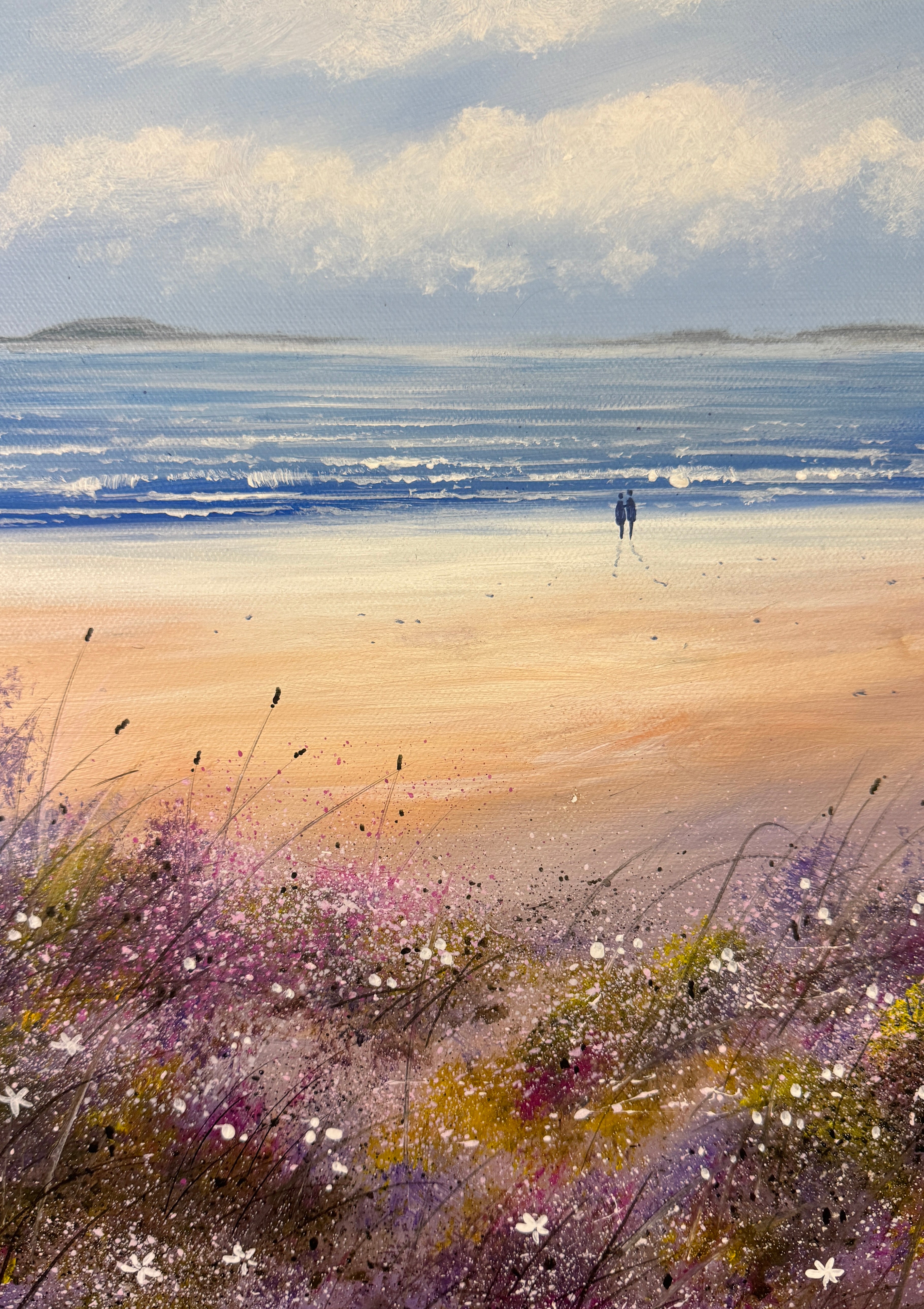 Summer Seas Original Painting by Stephen Allen