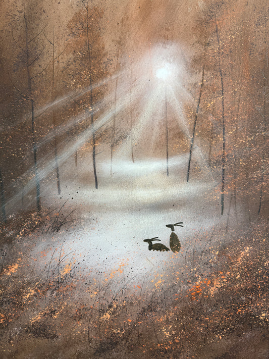 Light Rays Signed  Quality Print by Stephen Allen )