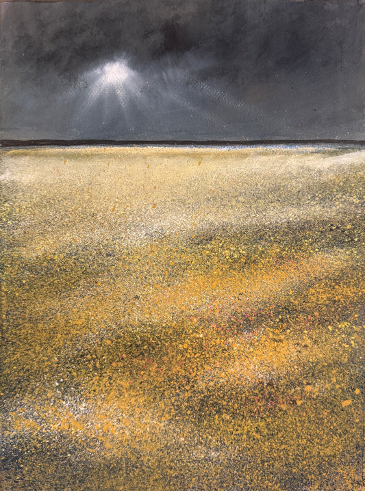 Original  Painting Golden Corn by Stephen Allen.