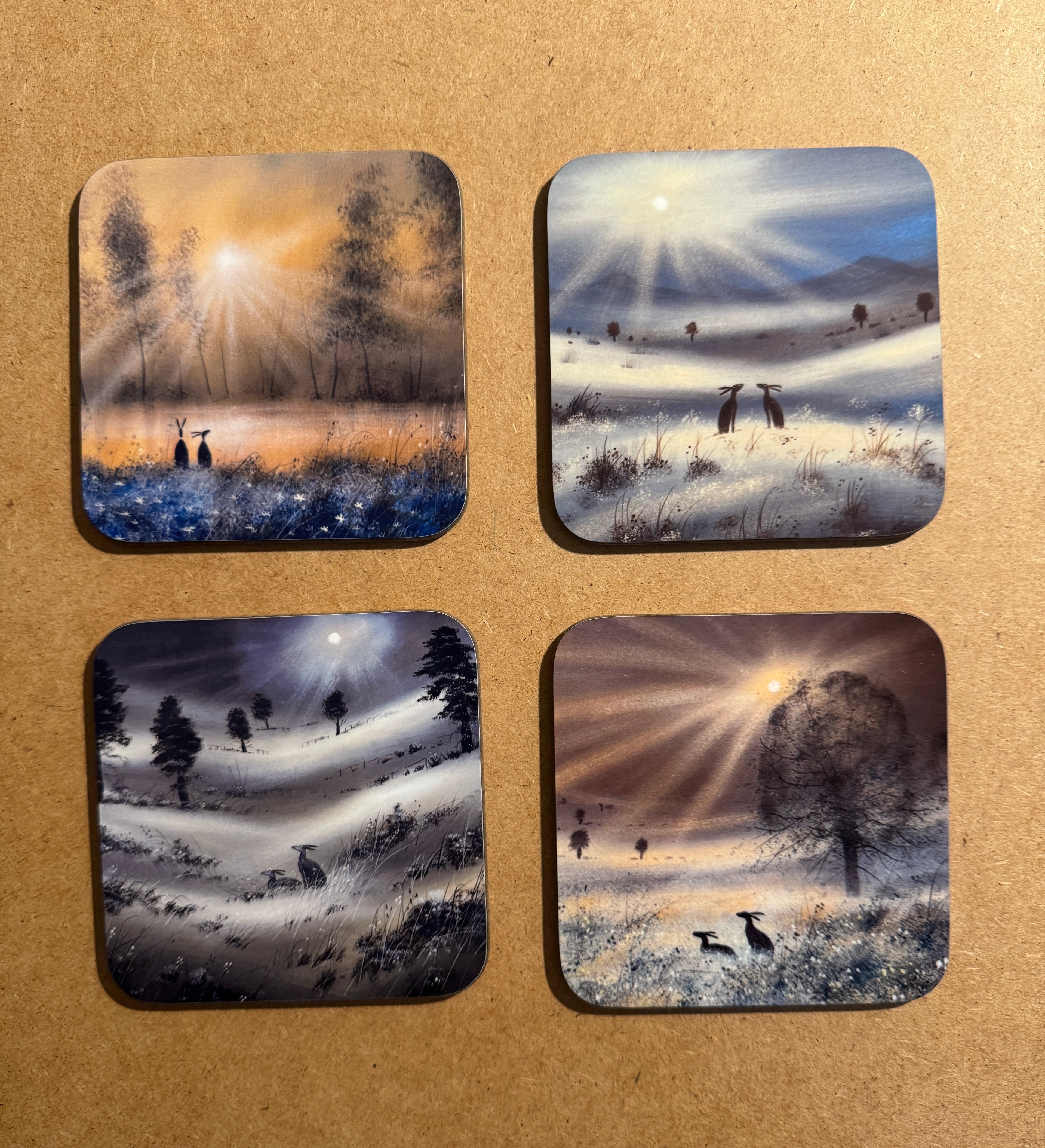 Coaster Set by the Artist