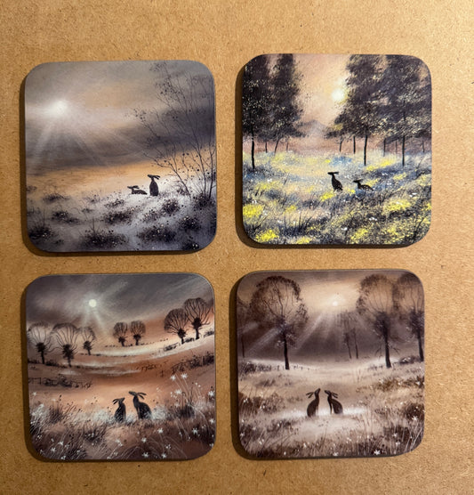 Coaster Set by the Artist