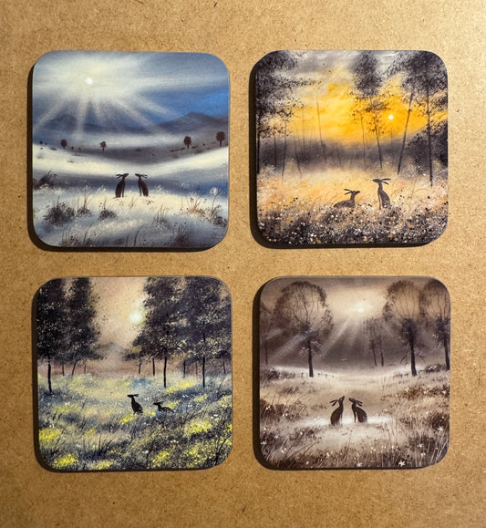 Coaster Set by the Artist
