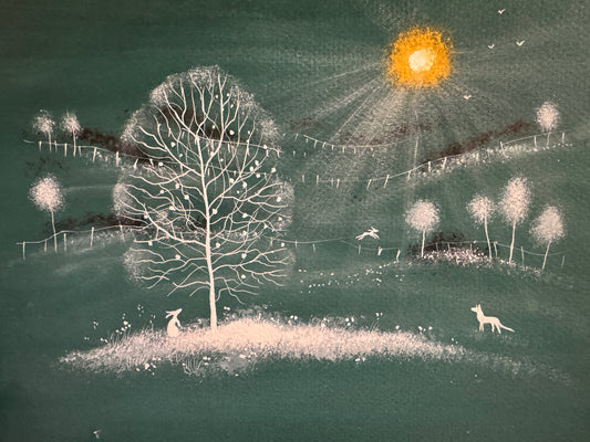 Original painting Spirits in the Night by Stephen Allen