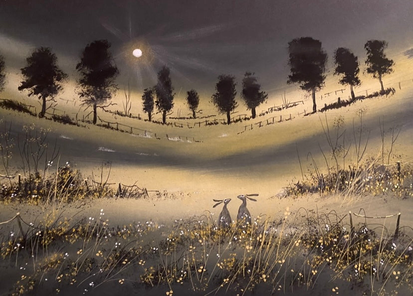 Moon Rising Fine Art Print by Stephen Allen