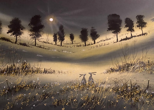 Moon Rising Fine Art Print by Stephen Allen