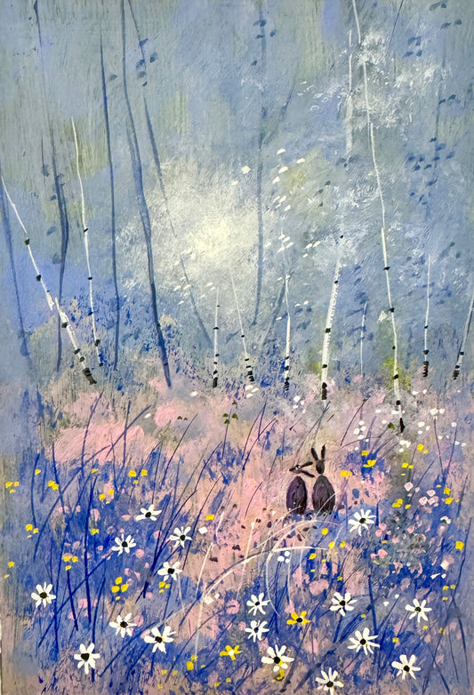 Original  painting Little Angels by Stephen Allen