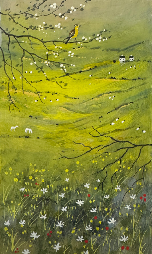 Original painting Summer Blossom by Stephen Allen