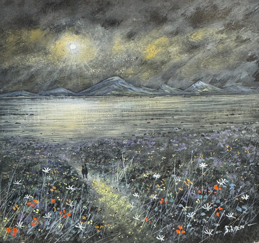 Original painting Walk to the Sea by Stephen Allen
