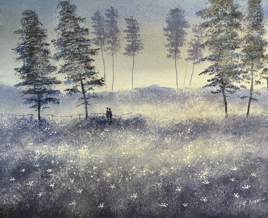 Original painting  Our Place by Stephen Allen