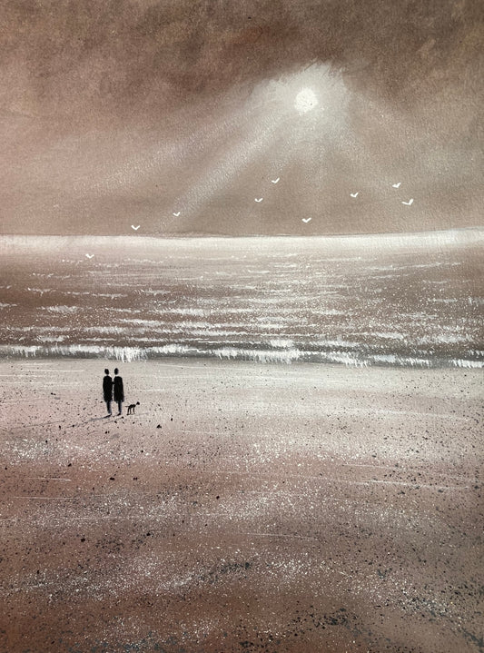 Silver Sands Fine Art Limited Edition Print by Stephen Allen