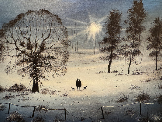 Winter Walk Fine Art Limited Edition Print by Stephen Allen