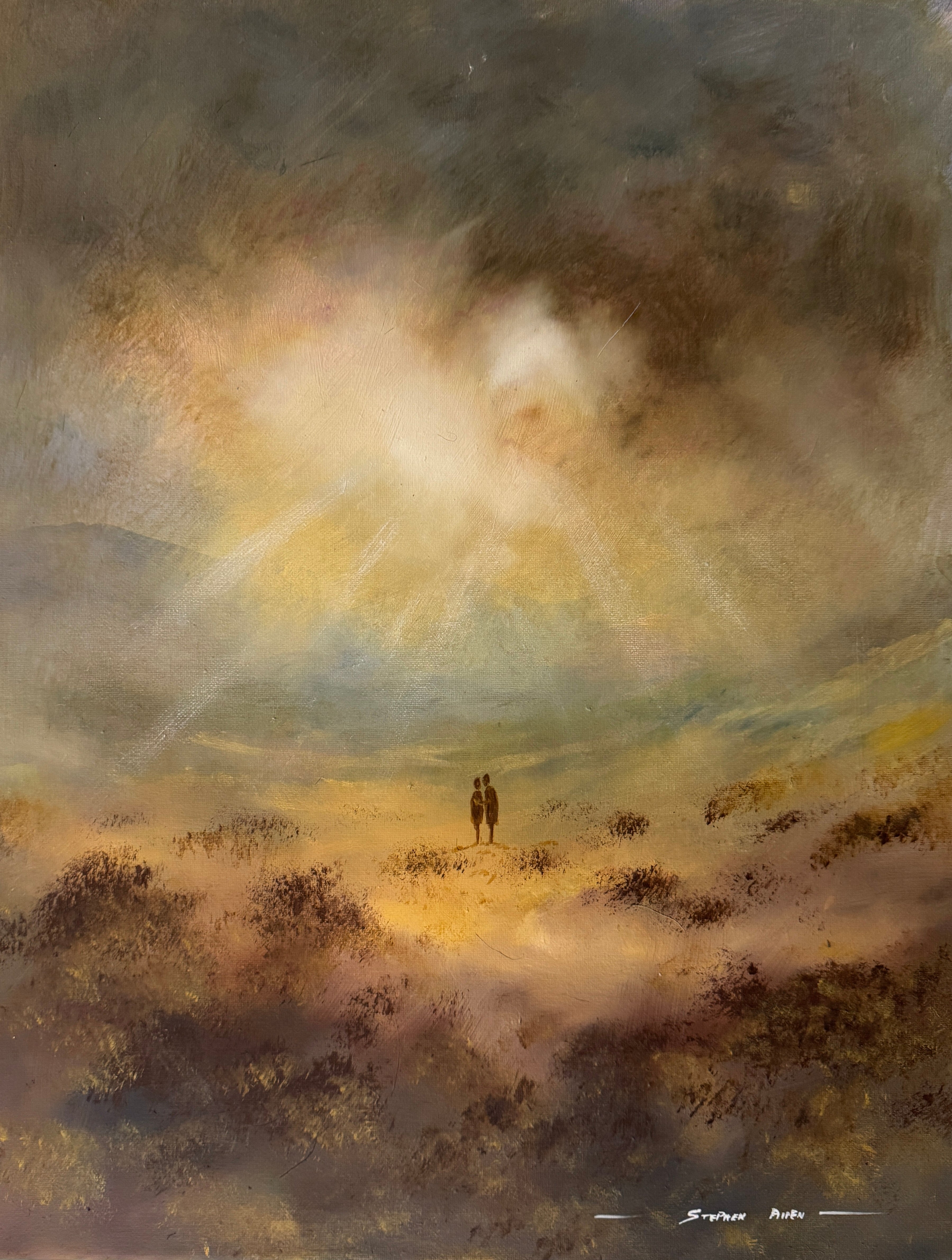 Rain Clouds Art Limited Edition signed Print by Stephen Allen