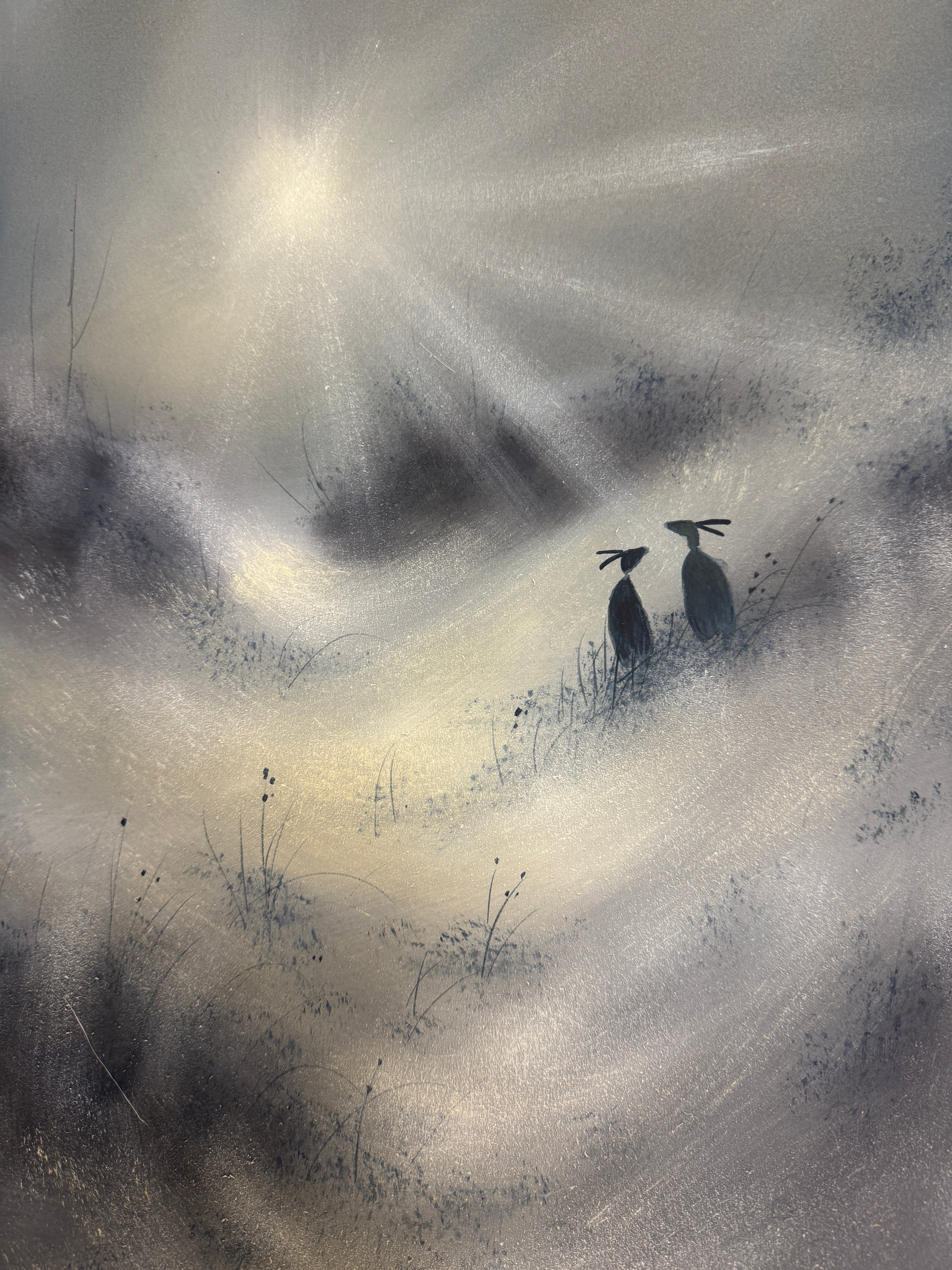 White Light Original painting by Stephen Allen.