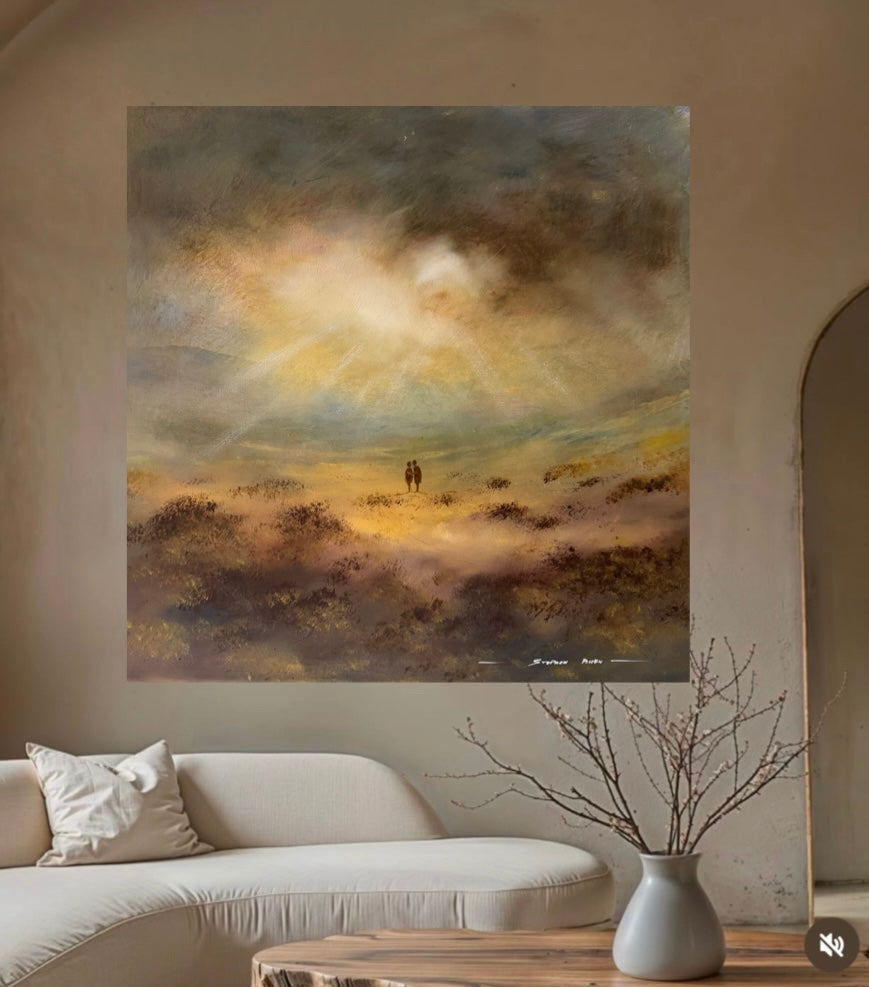 Rain Clouds Art Limited Edition signed Print by Stephen Allen